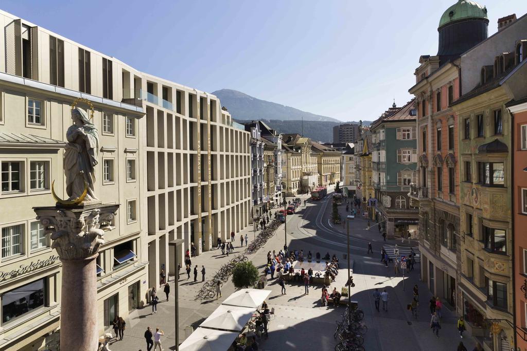 Riedz Apartments Innsbruck- Zentrales Apartmenthaus mit grüner Oase Exterior foto