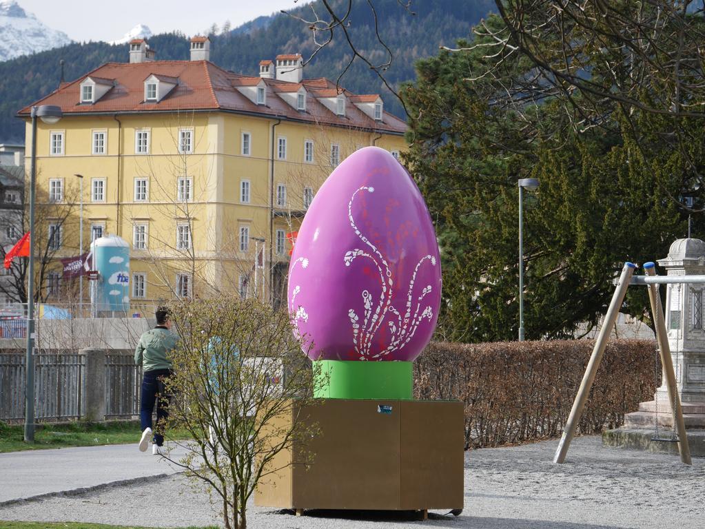 Riedz Apartments Innsbruck- Zentrales Apartmenthaus mit grüner Oase Exterior foto