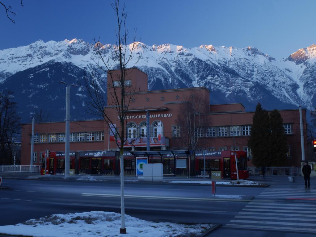 Riedz Apartments Innsbruck- Zentrales Apartmenthaus mit grüner Oase Exterior foto